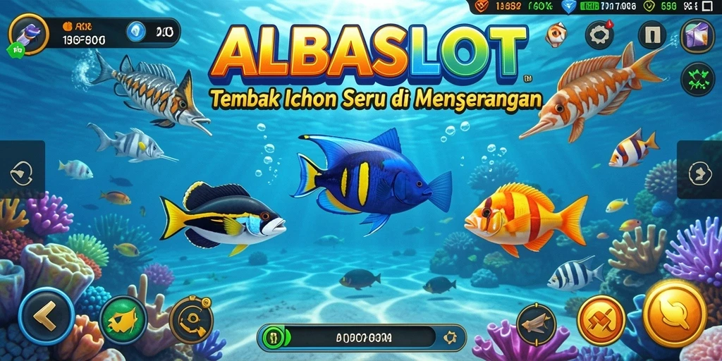 Tampilan gameplay ALBASLOT yang seru dan mengasyikkan.