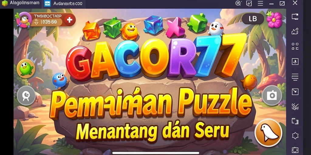 Tampilan gameplay seru dan menarik dari GACOR77.