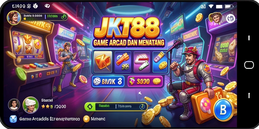 Tampilan gameplay JKT88 yang seru dan penuh tantangan.