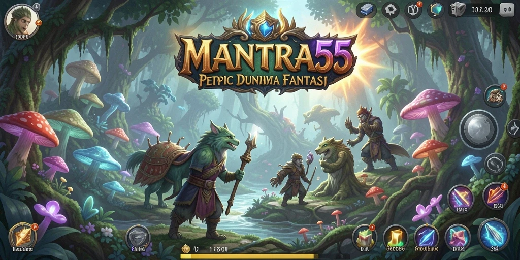 Menampilkan pertarungan seru dan grafis indah di MANTRA55.