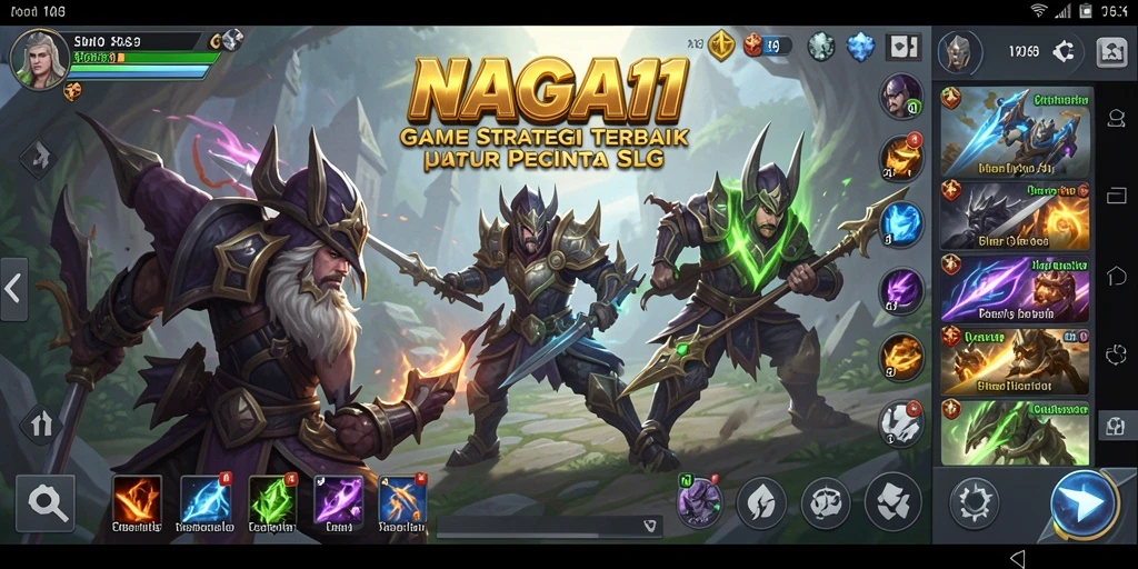 Tampilan gameplay NAGA11 yang menegangkan dan strategis.