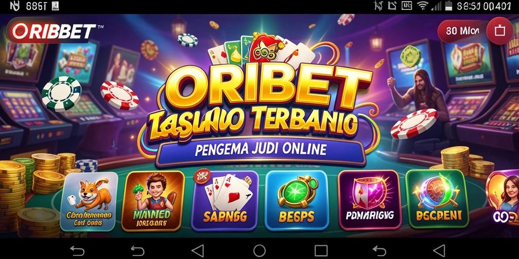 Tampilan gameplay Kasino yang menarik dan mendebarkan di ORIBET.