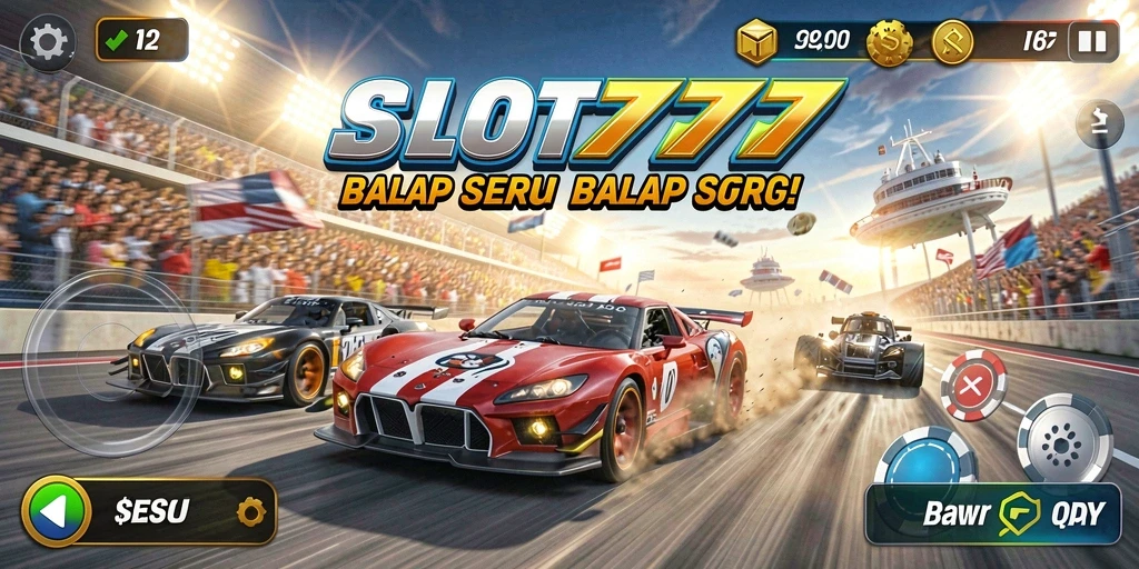 Gameplay SLOT777 yang seru dalam balapan yang menarik.