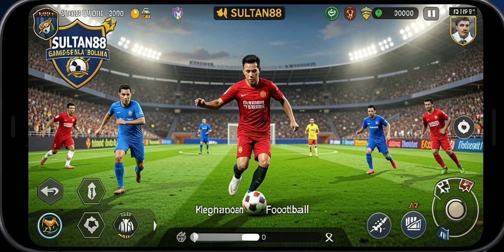 Tangkapan layar dari pertandingan seru di SULTAN88.