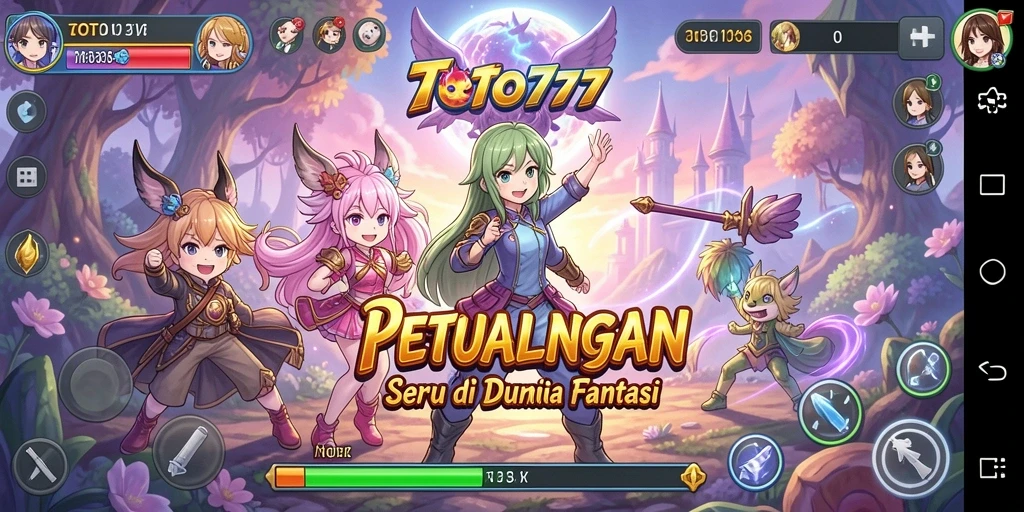 Tampilan menakjubkan dalam gameplay Anime di TOTO777.