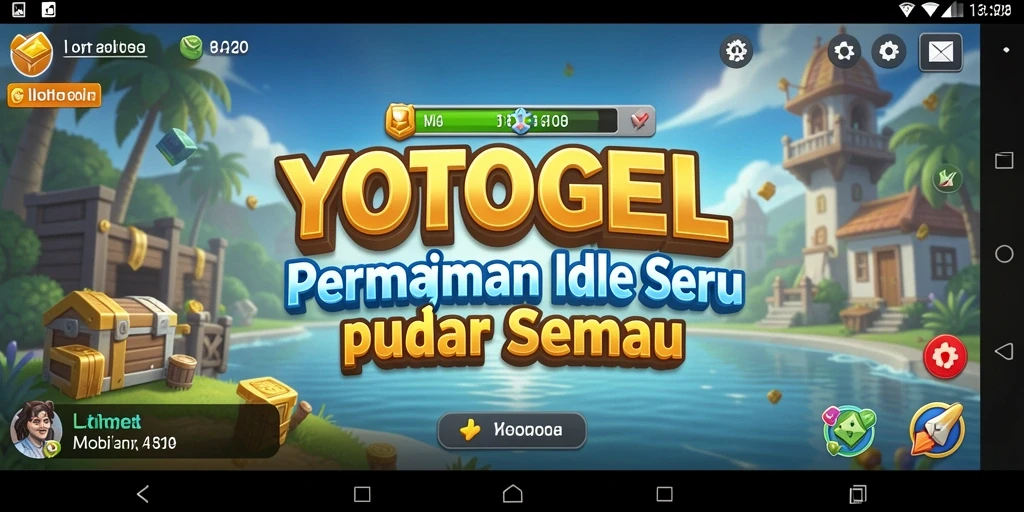 Tampilan gameplay menarik dari YOTOGEL yang menggambarkan keseruan permainan Idle.