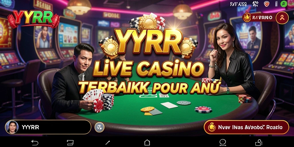 Gameplay Live Casino yang mendebarkan dan interaktif dari YYRR.